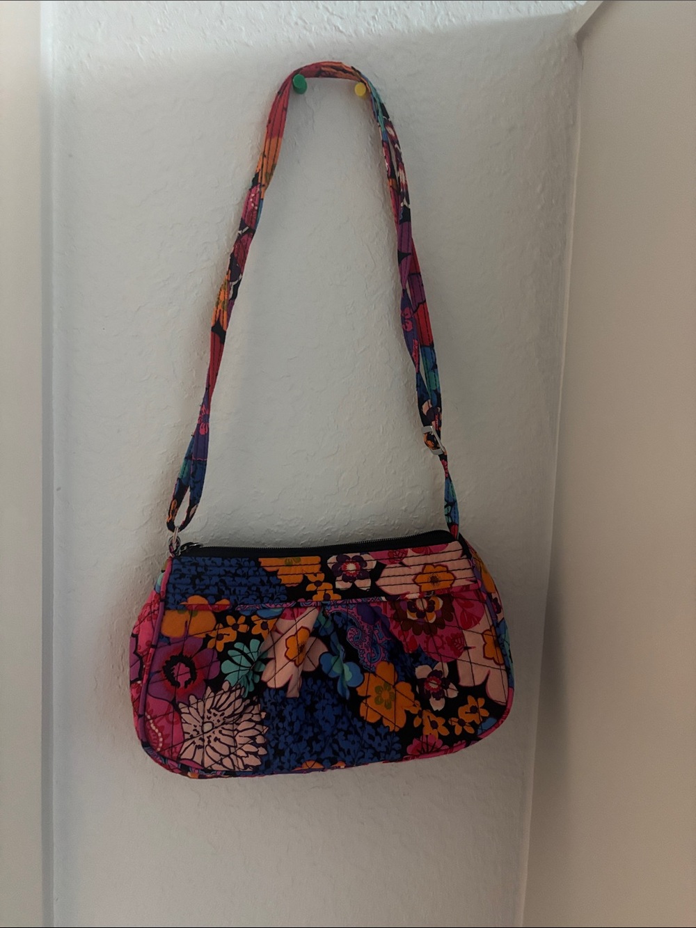 Vera Bradley Floral Quilted Shoulder Bag in Multicolor